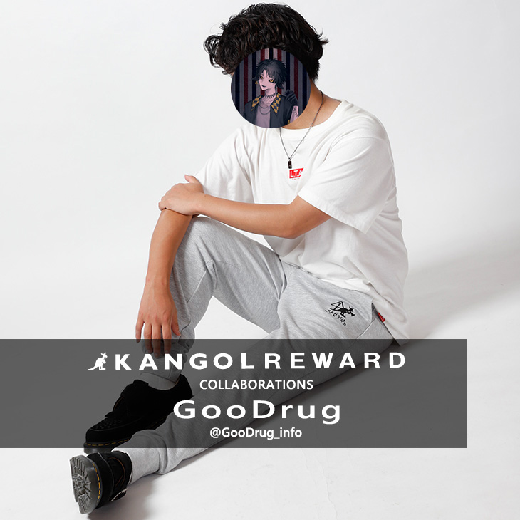 【完全受注生産】GooDrug×KANGOL REWARD コラボ企画！ジョガーパンツ