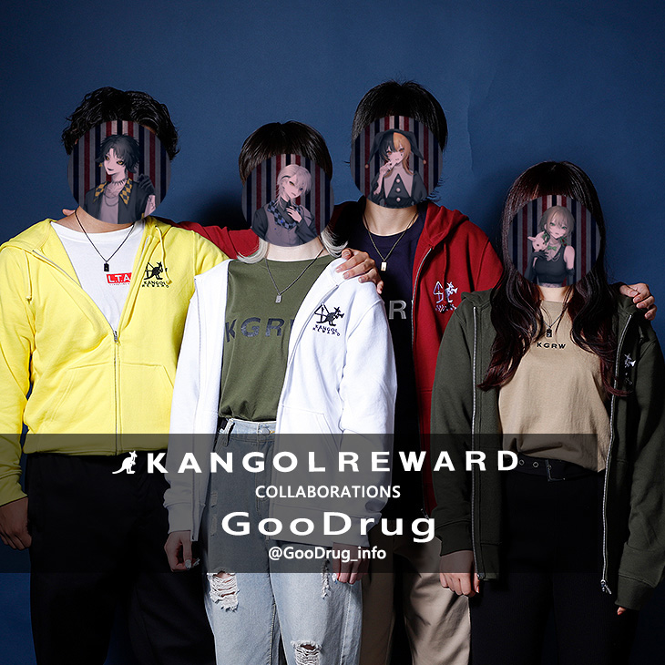 【完全受注生産】GooDrug×KANGOL REWARD コラボ企画！ネックレス