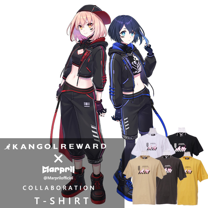 【完全受注生産】Marpril × KANGOL REWARD コラボ企画！半袖Tシャツ
