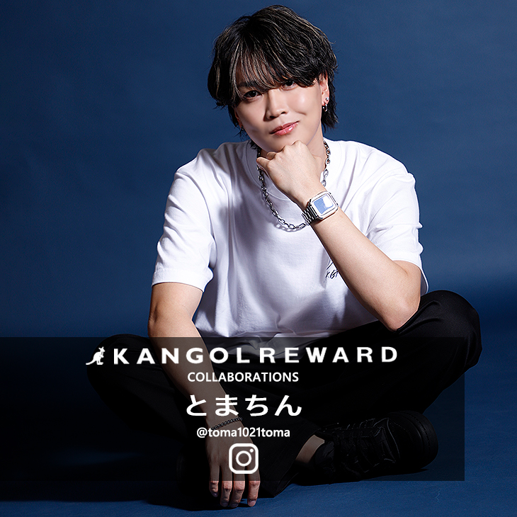 【完全受注生産】とまちん×KANGOL REWARD コラボ企画！半袖Tシャツ