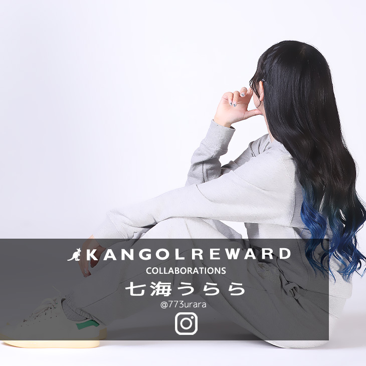 【完全受注生産】七海うらら×KANGOL REWARD コラボ企画！スウェットパンツ