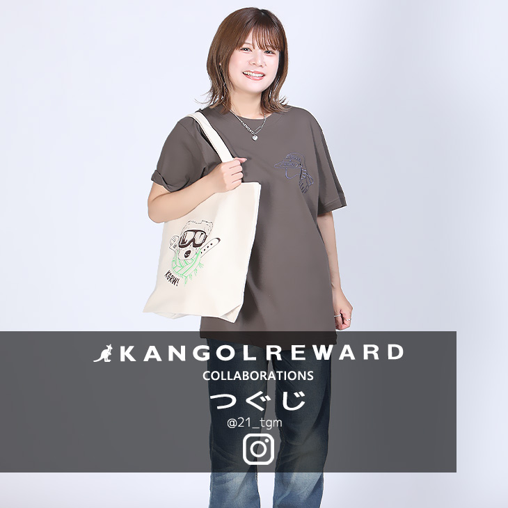 【完全受注生産】つぐじ×KANGOL REWARD コラボ企画！トートバッグ