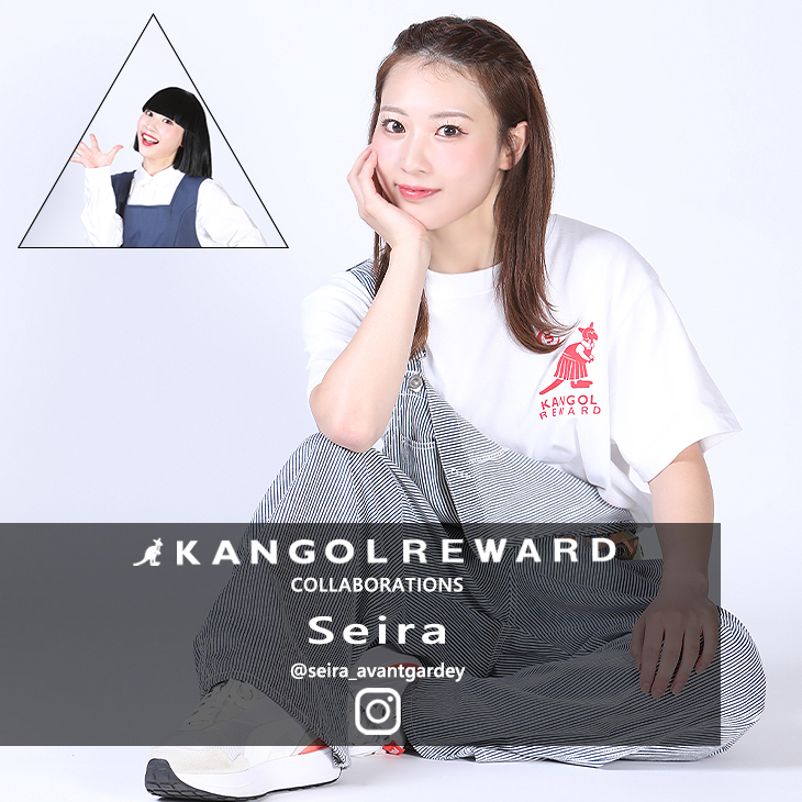 【完全受注生産】Seira×KANGOL REWARD コラボ企画！半袖Tシャツ