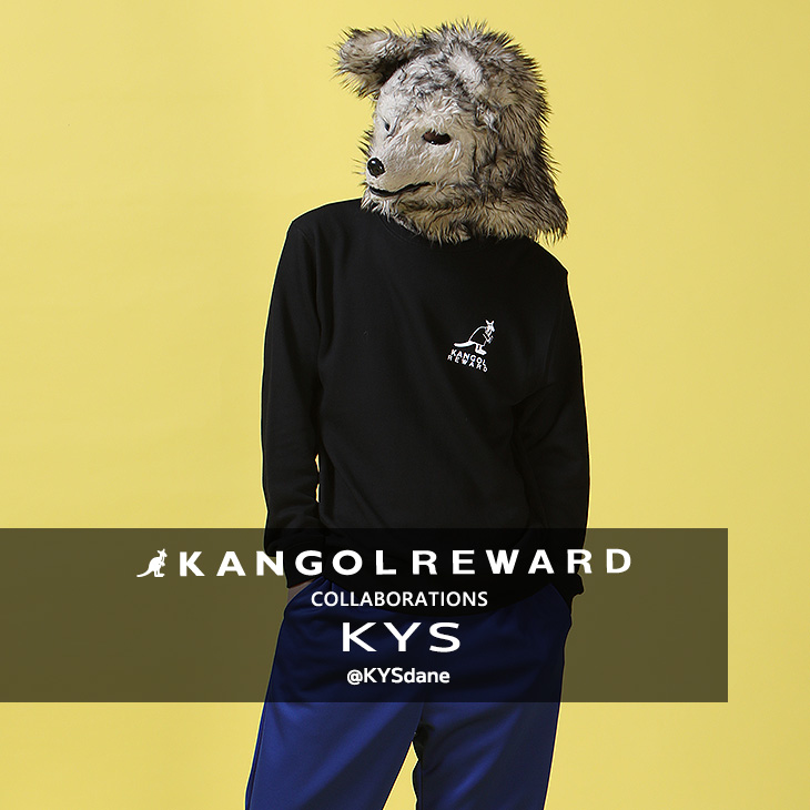 【完全受注生産】KYS×KANGOL REWARD コラボ企画第2弾！トレーナー