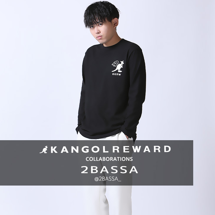 【完全受注生産】2BASSA×KANGOL REWARD コラボ企画！長袖Tシャツ