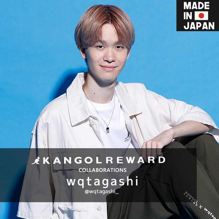 【完全受注生産】wqtagashi×KANGOL REWARD コラボ企画！ネックレス