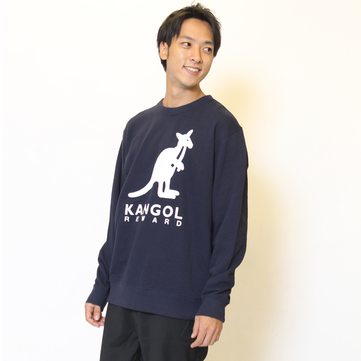 KANGOL REWARD ロゴBIGプリントスウェット