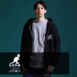 入野自由×KANGOL REWARD コラボ半袖シャツ