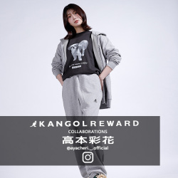 完全受注生産】アルセチカ×KANGOL REWARDコラボ企画！ZIPパーカー