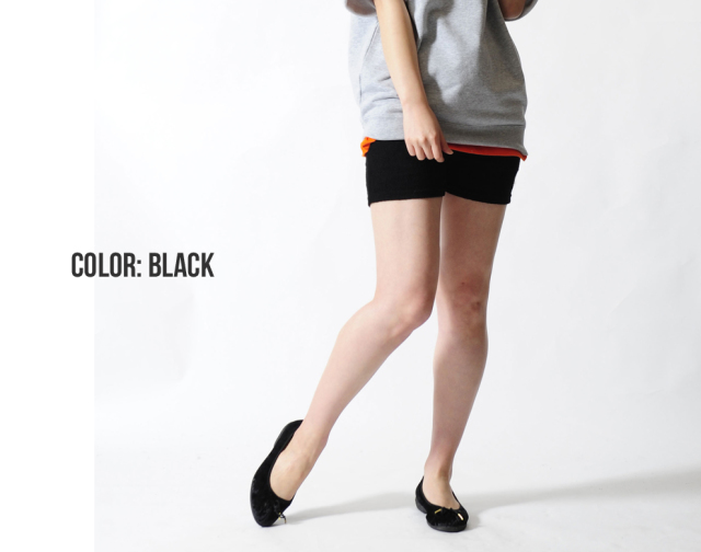早い者勝ち！！GARULA 黒 ショートパンツ キルティングポケット キルティングフェイクレザーショートパンツ[品番：MKSW0053139