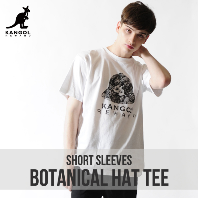 KANGOL REWARD ボタニカルハットTEE