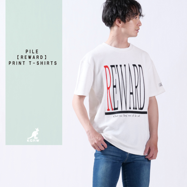 KANGOL REWARDクルーネック半袖Tシャツ◇REWARD◇メンズ メンズ
