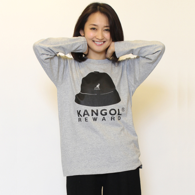 KANGOL REWARD バケットハット プリント長袖Tシャツ
