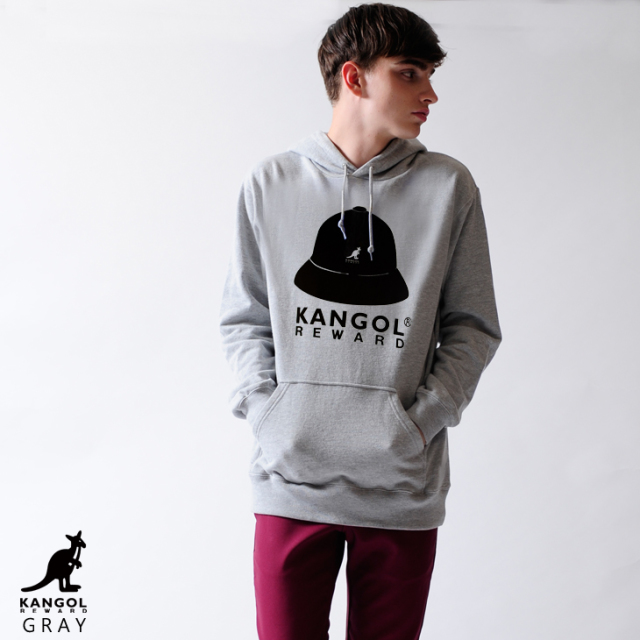 KANGOL REWARD バケットハットプリントパーカー