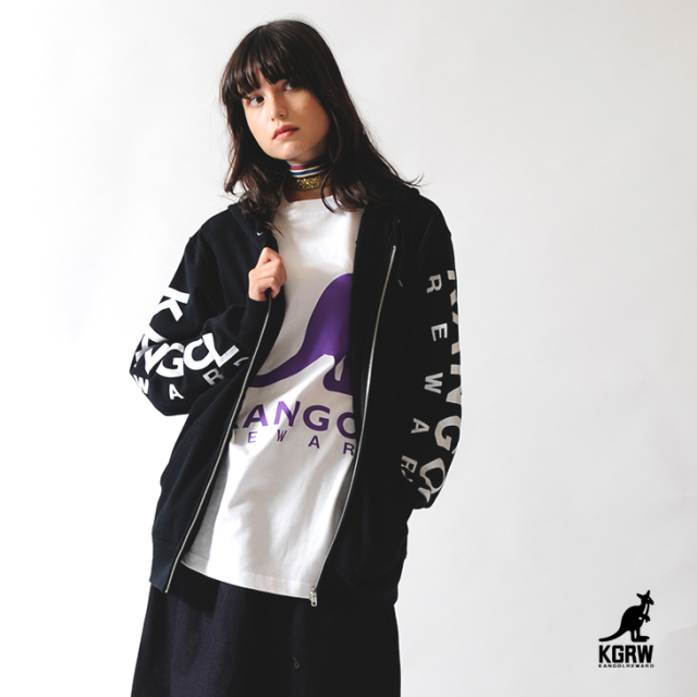VALENTINO❤︎スパンコールパーカー KANGOL REWARD ビッグロゴZIPパーカー