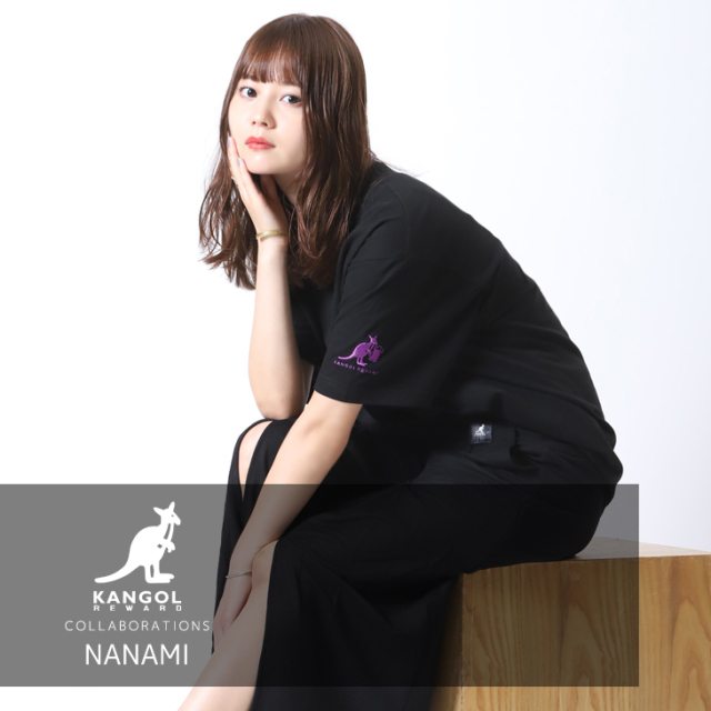 【完全受注生産】 NANAMI×KANGOL REWARD コラボ半袖Tシャツ