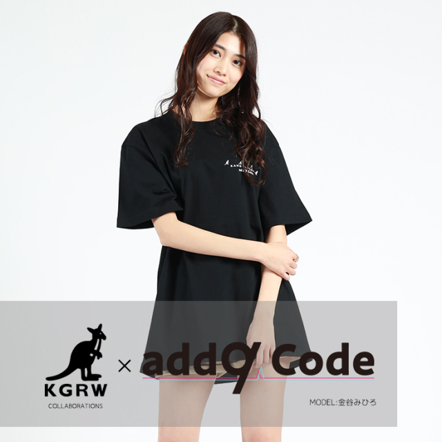 add9 Code×KANGOL REWARD コラボ半袖Tシャツ