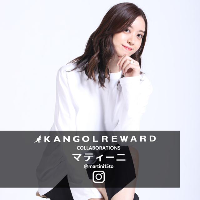 【完全受注生産】  マティーニ×KANGOL REWARD  コラボ長袖Tシャツ