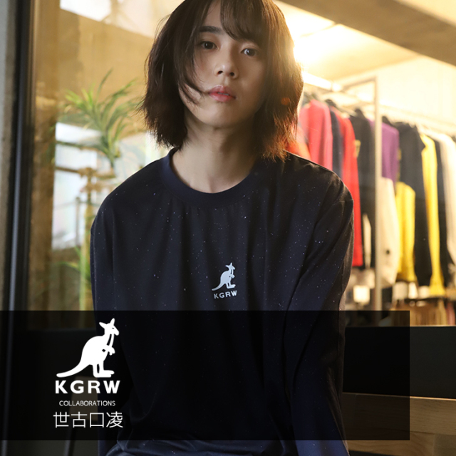【完全受注生産】世古口凌×KANGOL REWARD  コラボ長袖Tシャツ