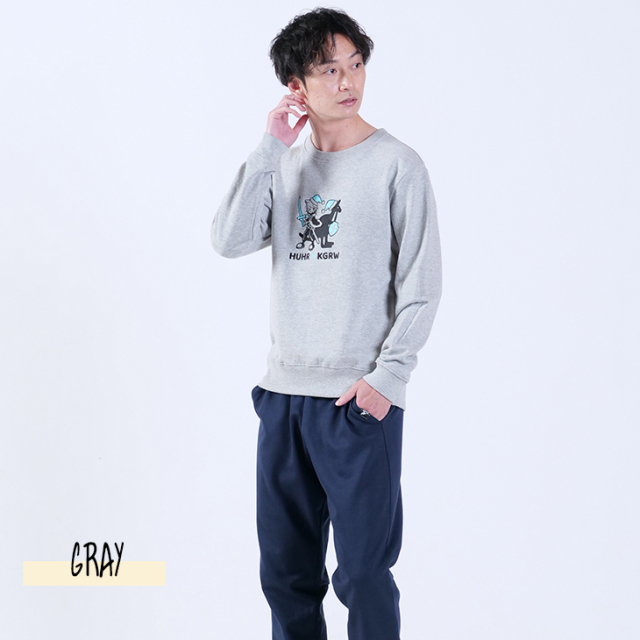 はうはる×KANGOL REWARDコラボ トレーナー