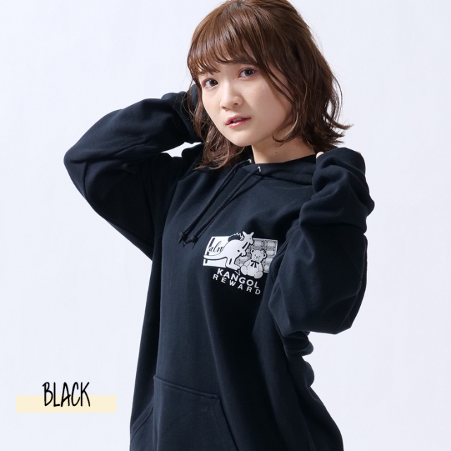 一番の 中野あるま×KANGOL プルオーバーパーカー REWARDコラボ Tシャツ・アパレル