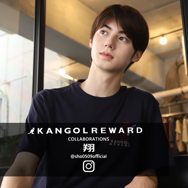 【完全受注生産】翔 × KANGOL REWARDコラボ　半袖Tシャツ