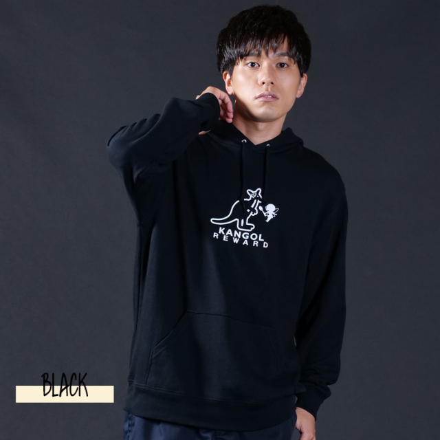 ずっくん×KANGOL REWARDコラボ プルオーバーパーカー