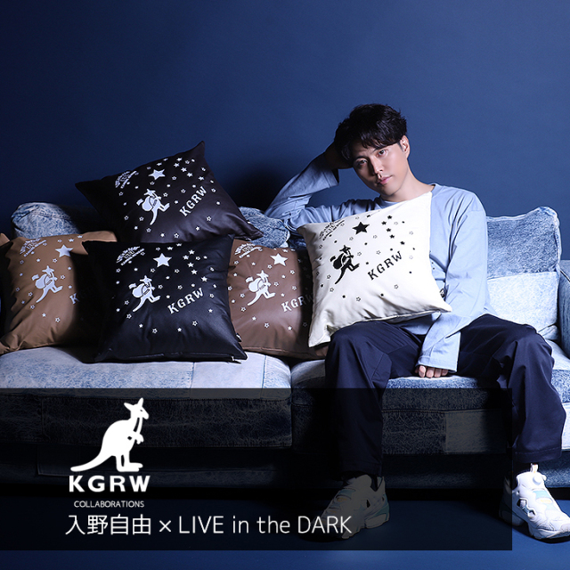 【完全受注生産】入野自由 × LIVE in the DARK × KANGOL REWARDコラボ企画！クッション