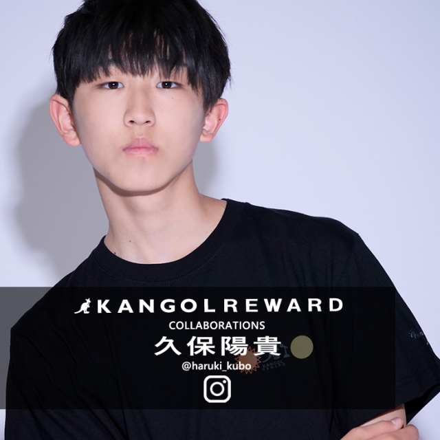 【完全受注生産】久保陽貴 × KANGOL REWARDコラボ　半袖Tシャツ