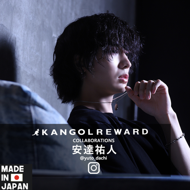 【完全受注生産】 安達祐人×KANGOL REWARD  コラボネックレス