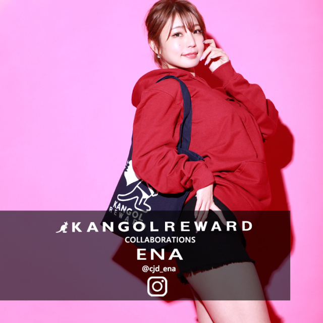 【完全受注生産】ENA × KANGOL REWARDコラボ企画！トートバッグ