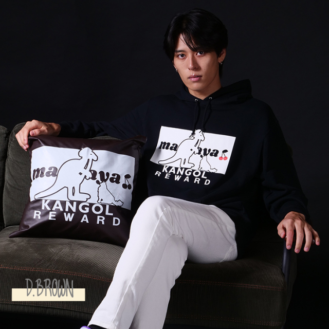完全受注生産】まんさや×KANGOL REWARD コラボクッション