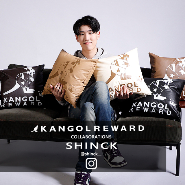 完全受注生産】SHINCK×KANGOL REWARD コラボクッション