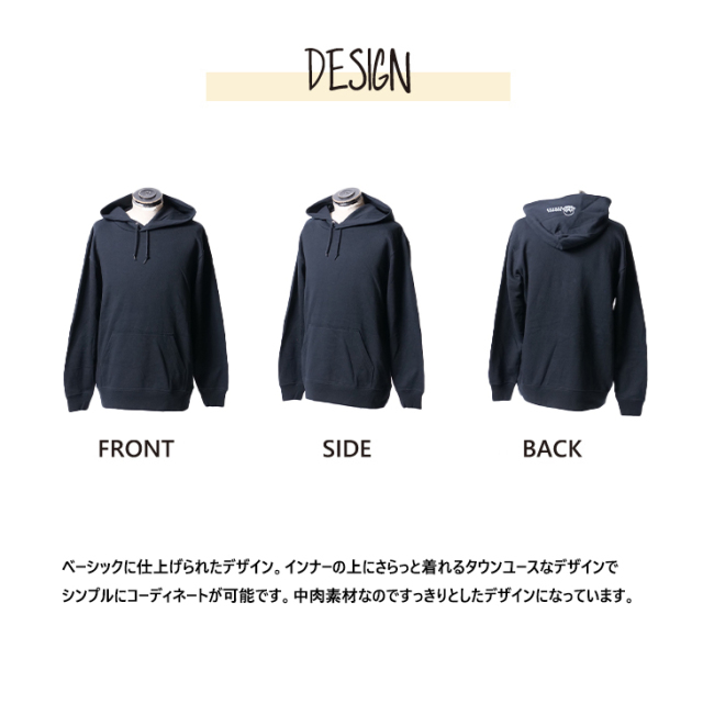 iKON109コラボ プルオーバーパーカー スー☆×KANGOL REWARD コラボプルオーバーパーカー