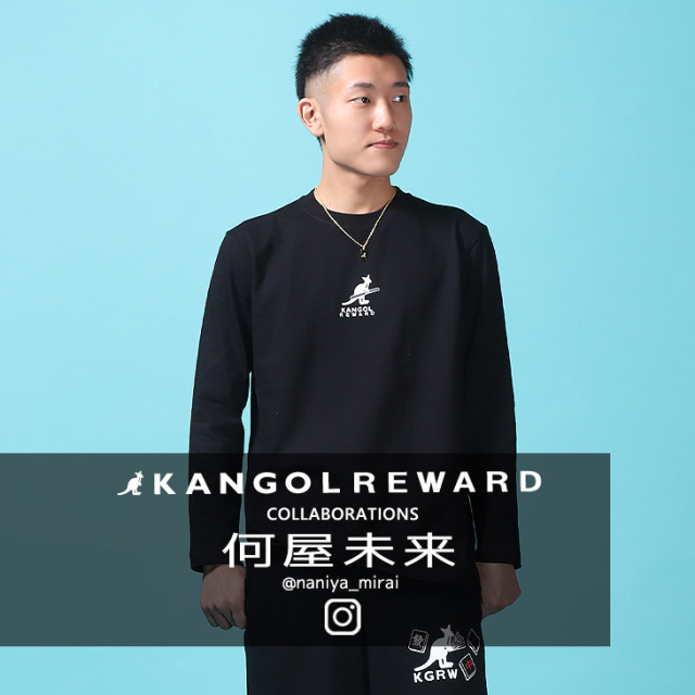実況者 ぴくとはうす KANGOL REWARD コラボ 長袖Tシャツ ぴくとはうす×KANGOL REWARDコラボ 長袖Tシャツ