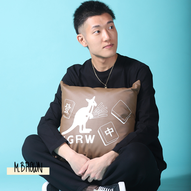 【完全受注生産】何屋未来×KANGOL REWARD コラボクッション/FREE【__S-99__】/BLACK【__S-000__】