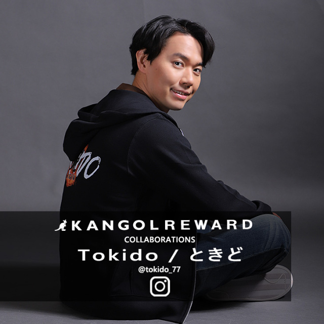 【完全受注生産】Tokido / ときど×KANGOL REWARDコラボ ZIPパーカー