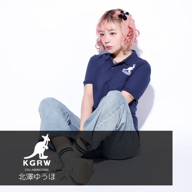 【完全受注生産】北澤ゆうほ×KANGOL REWARDコラボポロシャツ