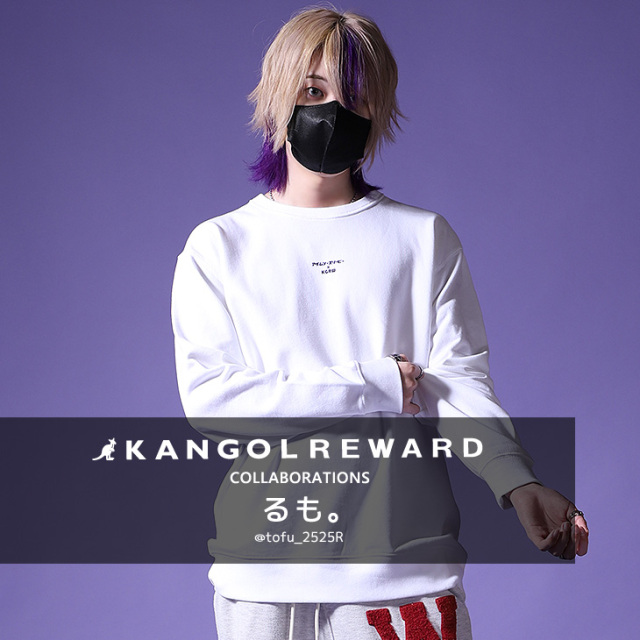 【完全受注生産】るも。×KANGOL REWARD コラボ！トレーナー