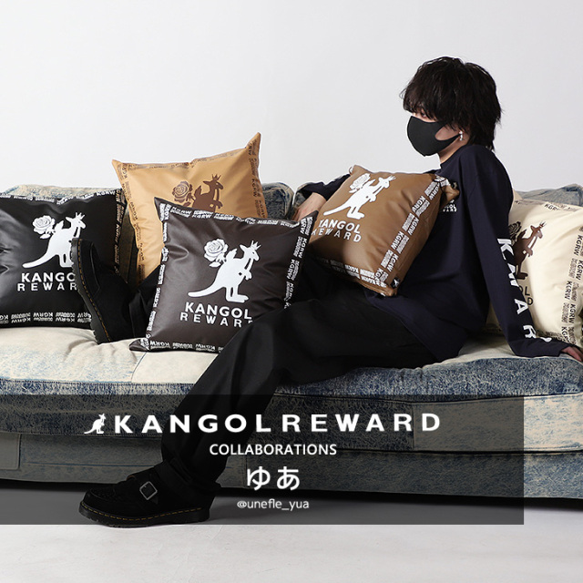 【完全受注生産】ゆあ × KANGOL REWARDコラボ企画！クッション