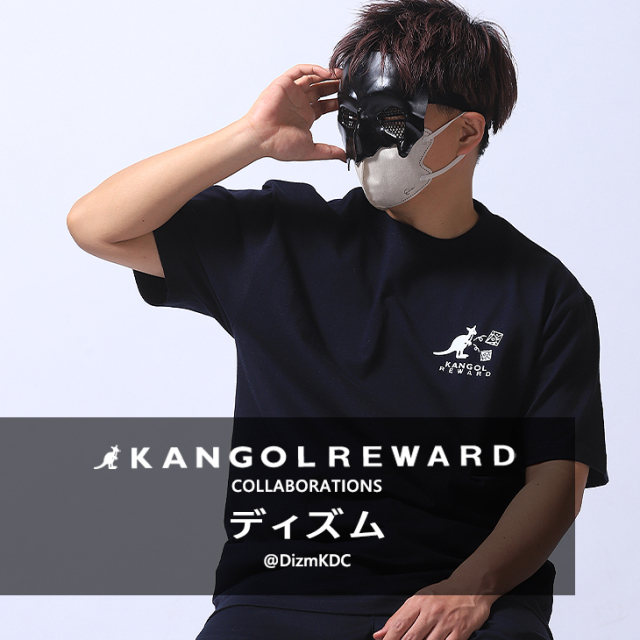 【完全受注生産】ディズム × KANGOL REWARD コラボ半袖Tシャツ