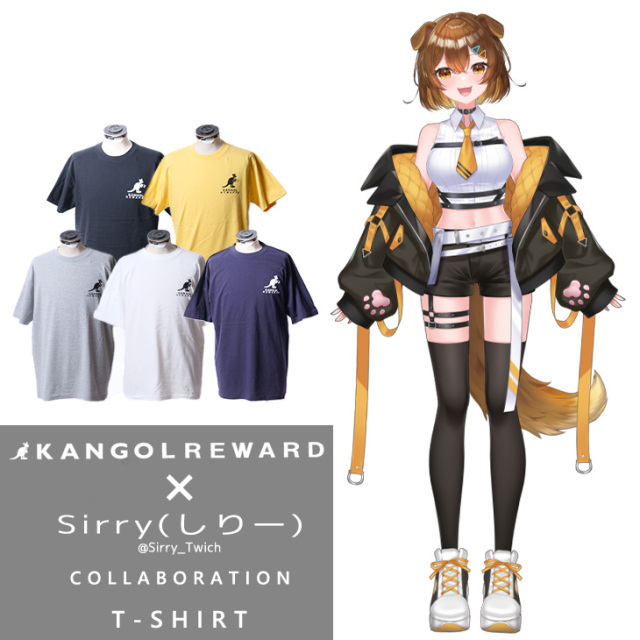 【完全受注生産】Sirry(しりー)×KANGOL REWARD コラボ企画！半袖Tシャツ