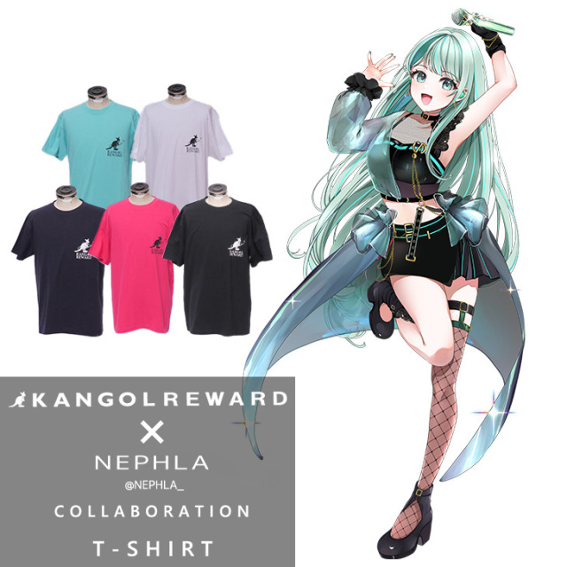 【完全受注生産】NEPHLA×KANGOL REWARD コラボ企画！半袖Tシャツ