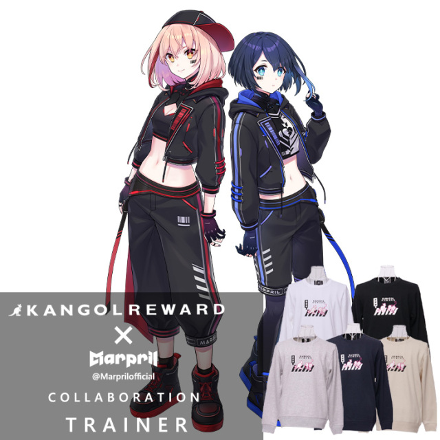 【完全受注生産】Marpril×KANGOL REWARD コラボ企画！トレーナー