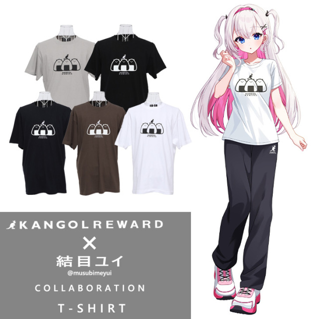 【完全受注生産】結目ユイ×KANGOL REWARD コラボ企画！半袖Tシャツ