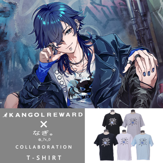 【完全受注生産】なぎ。 × KANGOL REWARD コラボ企画！半袖Tシャツ