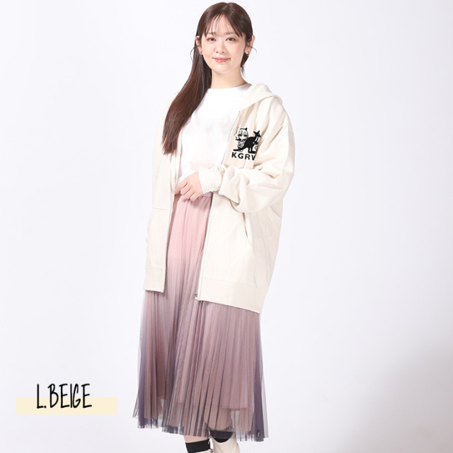 完全受注生産】ときわた×KANGOL REWARD コラボ企画！ZIPパーカー