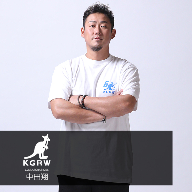 完全受注生産】中田翔×KANGOL REWARD コラボ企画！半袖Tシャツ
