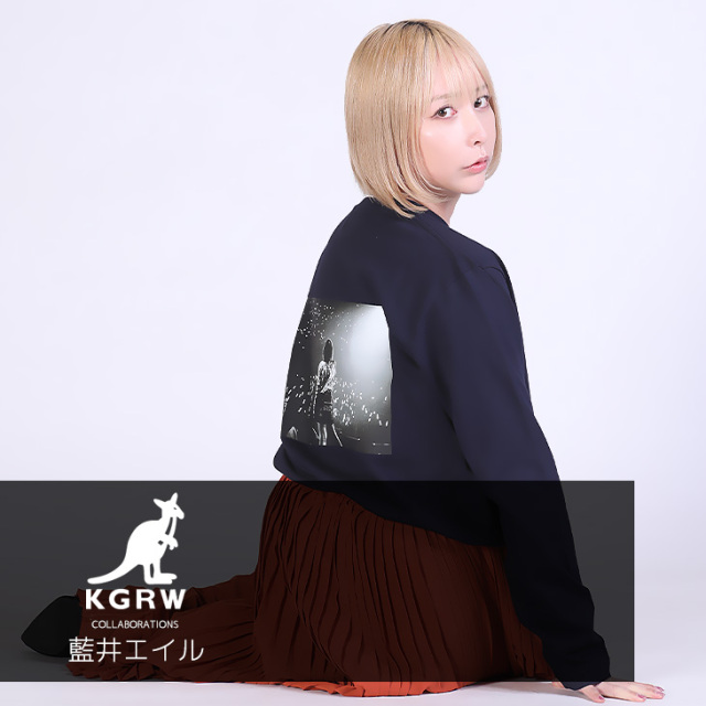 【完全受注生産】藍井エイル×KANGOL REWARD コラボ企画！長袖Tシャツ