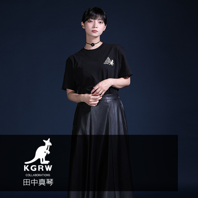 【完全受注生産】田中真琴×KANGOL REWARD コラボ企画！半袖Tシャツ